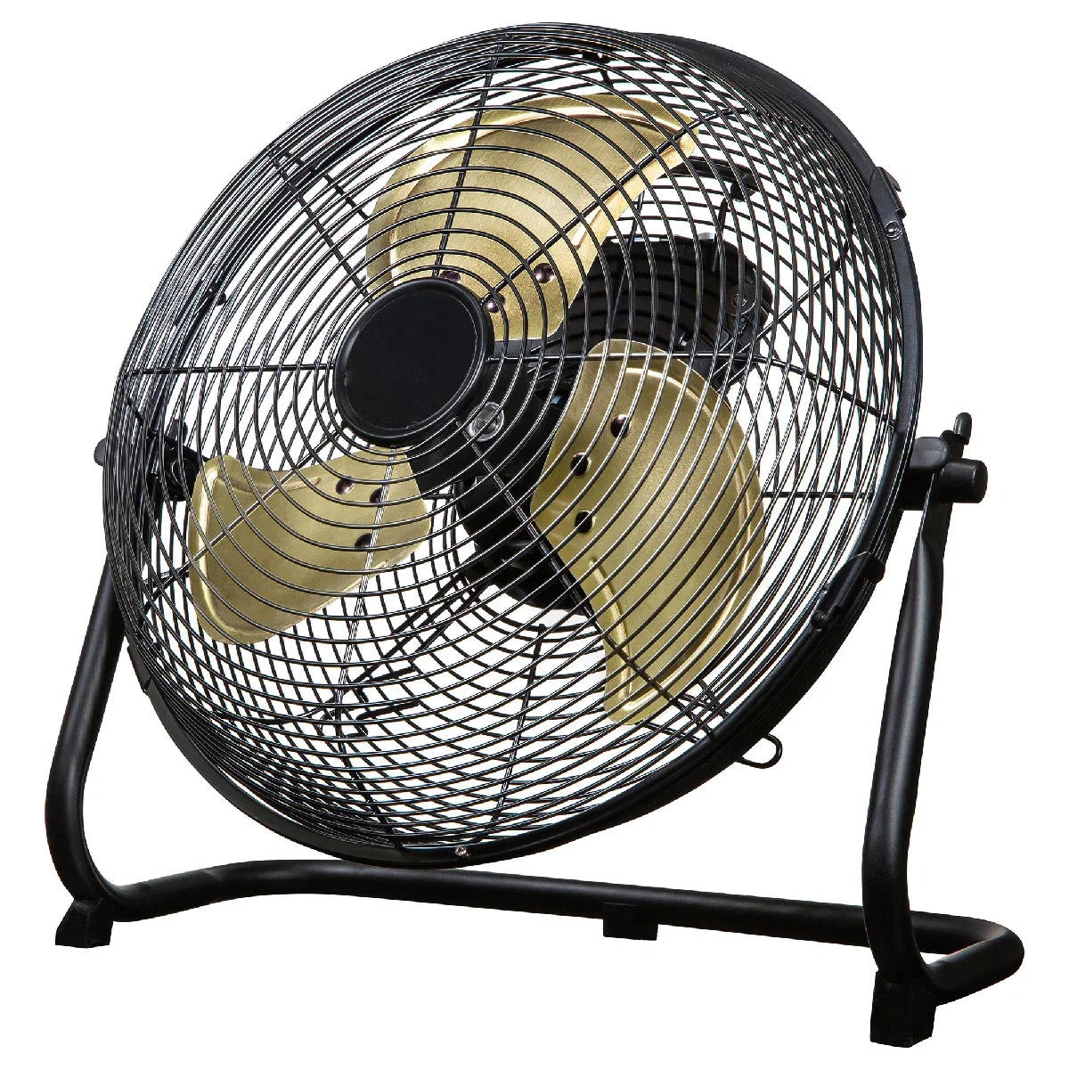 Russell Hobbs RHGF1221BG 12” High Velocity Floor Fan in Brushed Gold