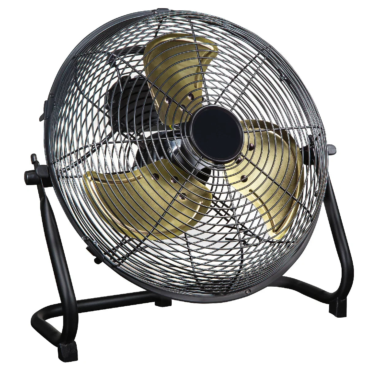 Russell Hobbs RHGF1221BG 12” High Velocity Floor Fan in Brushed Gold