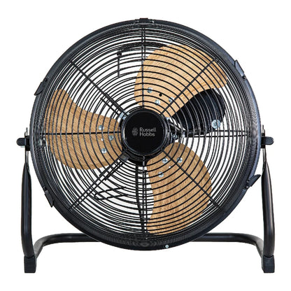 Russell Hobbs RHGF1221WDB 12” Floor Fan in Black Scandi