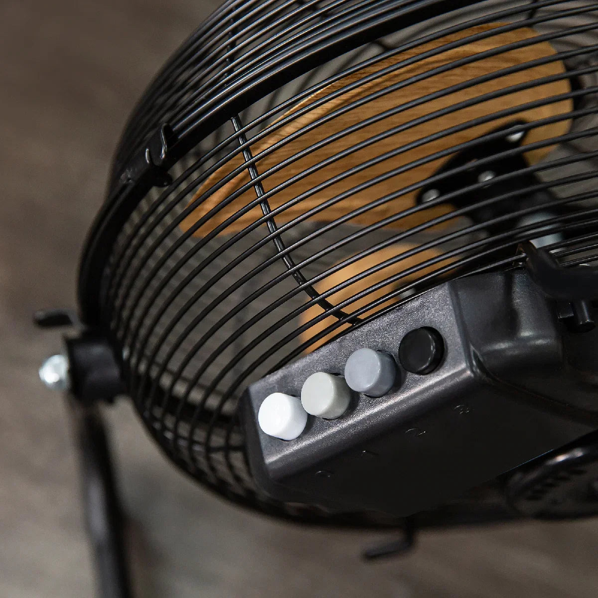 Russell Hobbs RHGF1221WDB 12” Floor Fan in Black Scandi