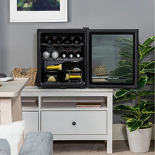 Russell Hobbs RHGWC1B-C-LCK 12 Bottle Lockable Wine Cooler in Black