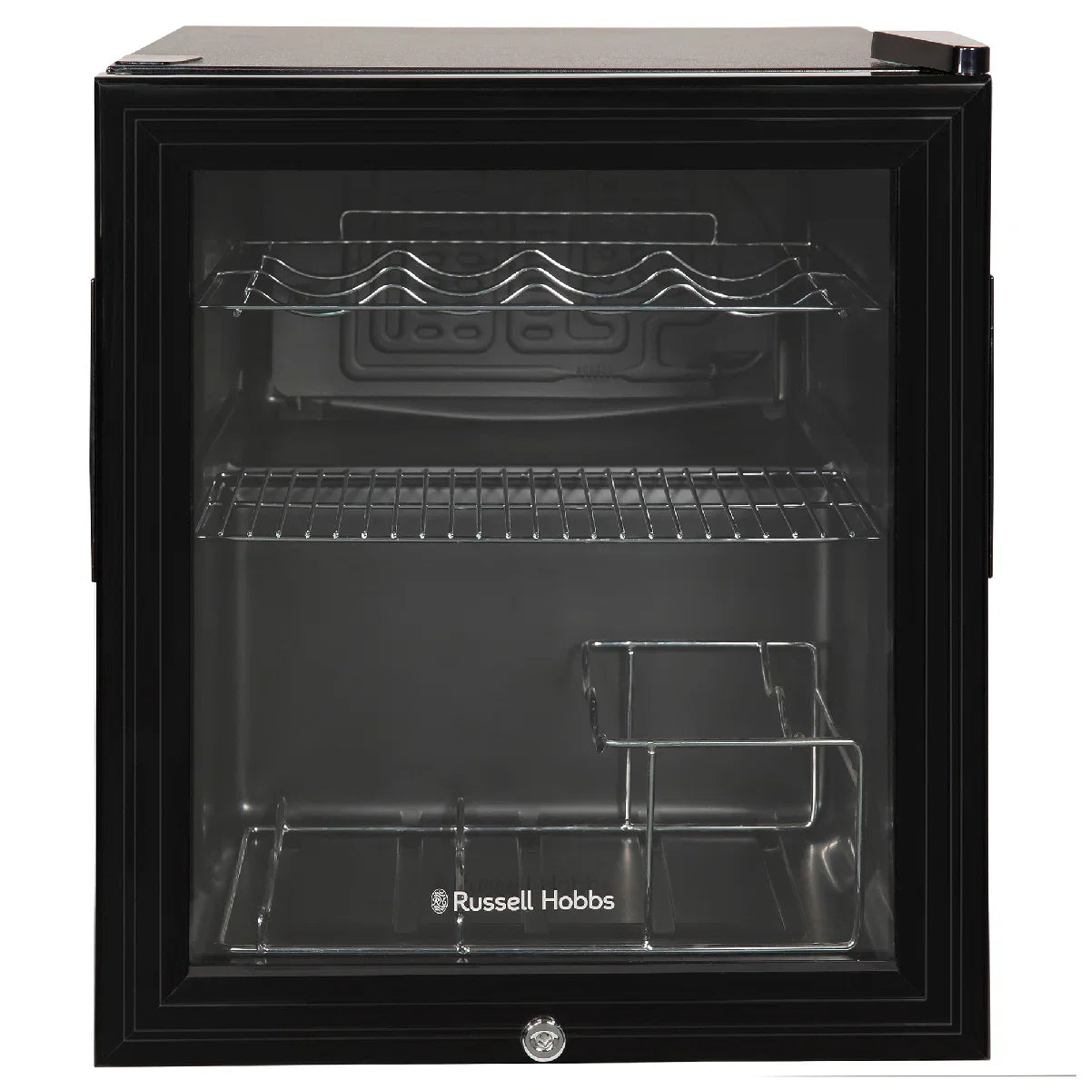 Russell Hobbs RHGWC1B-C-LCK 12 Bottle Lockable Wine Cooler in Black