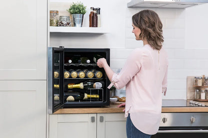 Russell Hobbs RHGWC3SS-C Stainless Steel Glass Door Drinks & Wine Cooler