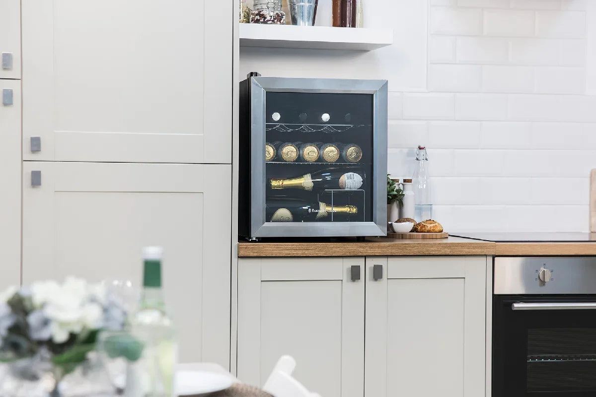 Russell Hobbs RHGWC3SS-C Stainless Steel Glass Door Drinks & Wine Cooler