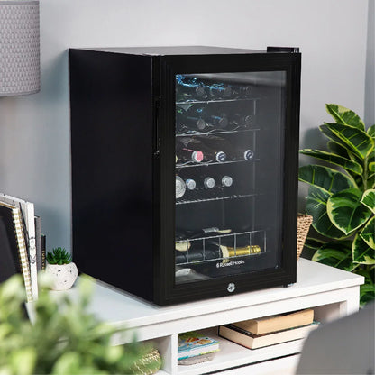 Russell Hobbs RHGWC4B-LCK 20 Bottle Lockable Wine Cooler in Black