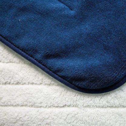Russell Hobbs RHHT1003BLU Heated Throw W/Sherpa and Microfleece in Blue
