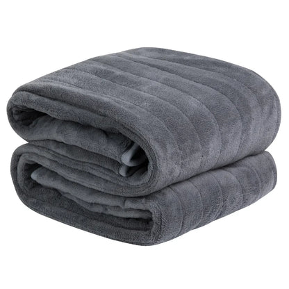 Russell Hobbs® RHHT1004GR Heated Throw W/Microfleece in Grey