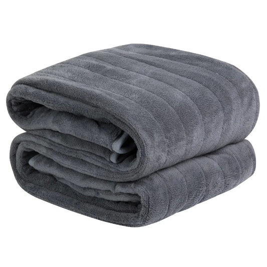 Russell Hobbs® RHHT1004GR Heated Throw W/Microfleece in Grey