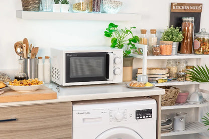 Russell Hobbs® RHM1725, Textures 17L 700W Manual Microwave in White