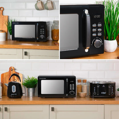 Russell Hobbs® RHM2026B, Stylevia 20L Digital Microwave in Black