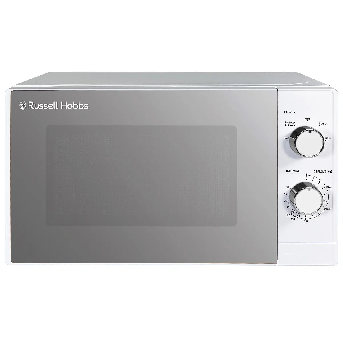 Russell Hobbs® RHM2027, 20L 800W Manual Microwave in White