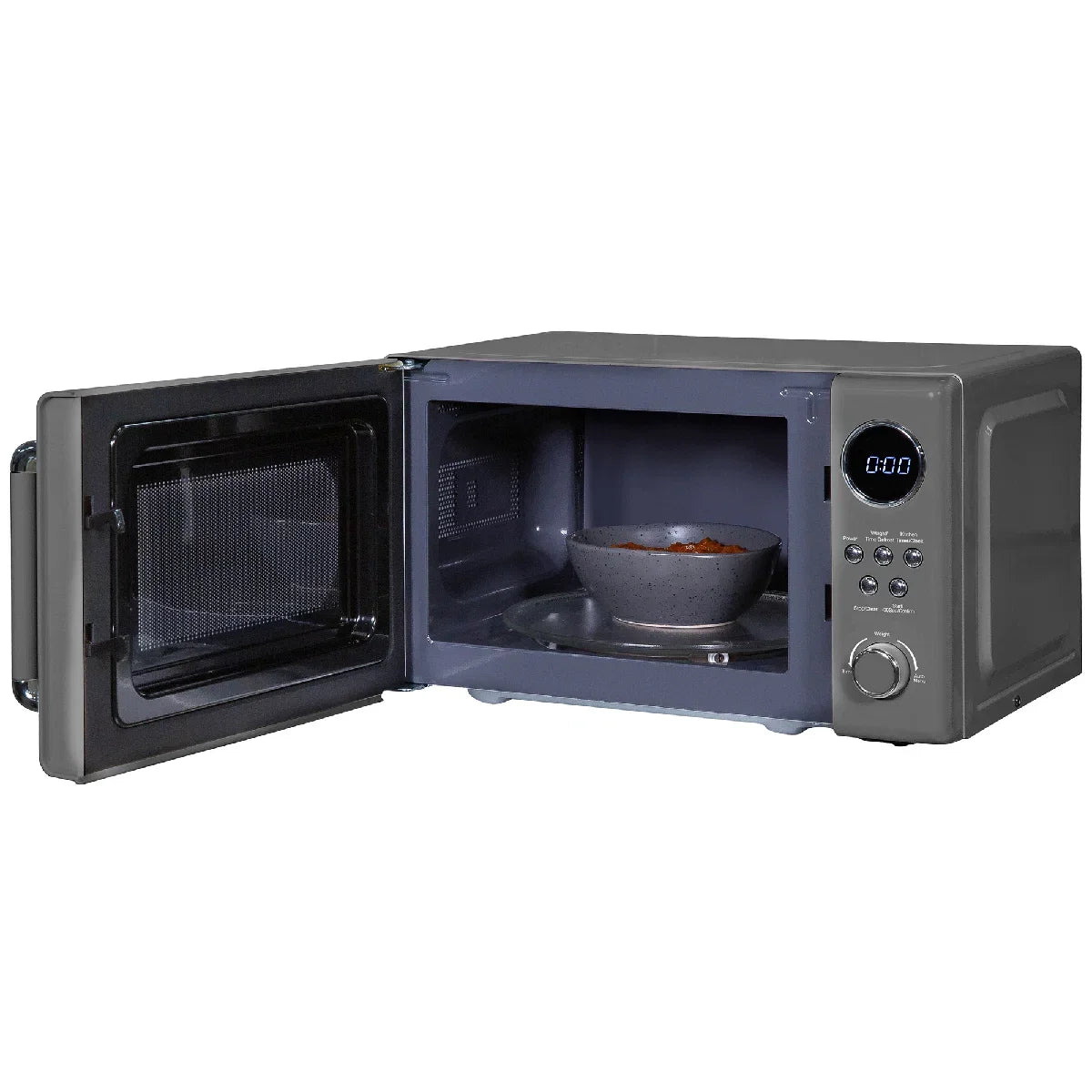 Russell Hobbs RHM2044G Retro Solo Digital Microwave 20L, Grey
