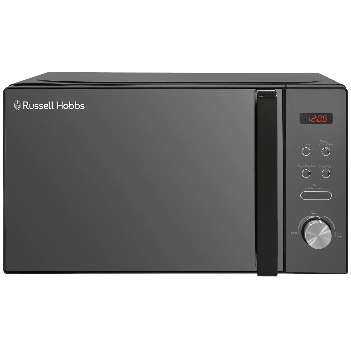 Russell Hobbs RHM2076B 20 Litre Digital 800W Microwave, Black