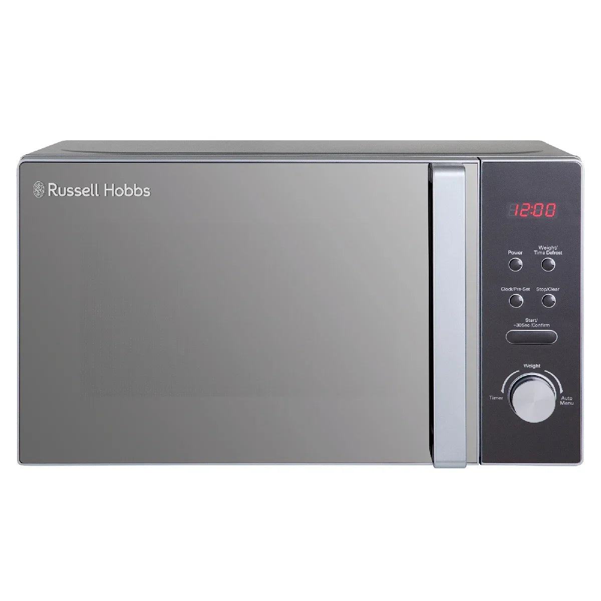 Russell Hobbs RHM2076S 20 Litre Digital 800w Microwave, Silver