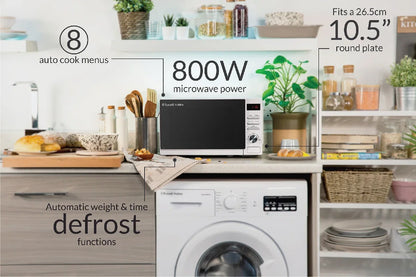 Russell Hobbs RHM2079A 20 Litre Digital 800w Microwave, White