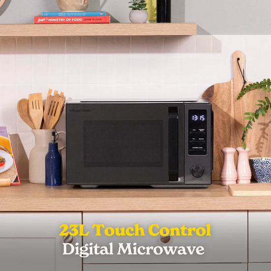 Russell Hobbs RHM2372DS, 23L Digital Microwave in Dark Steel
