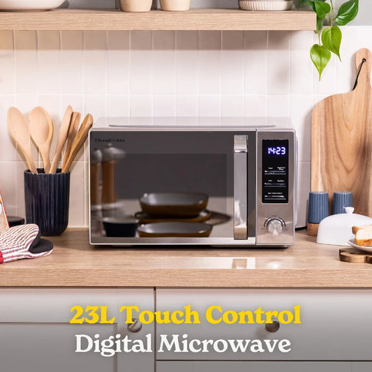Russell Hobbs RHM2372SS, 23L Digital Microwave in Stainless Steel