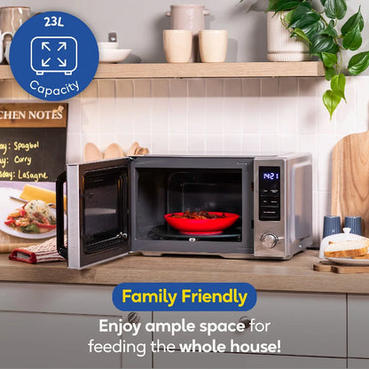 Russell Hobbs RHM2372SS, 23L Digital Microwave in Stainless Steel
