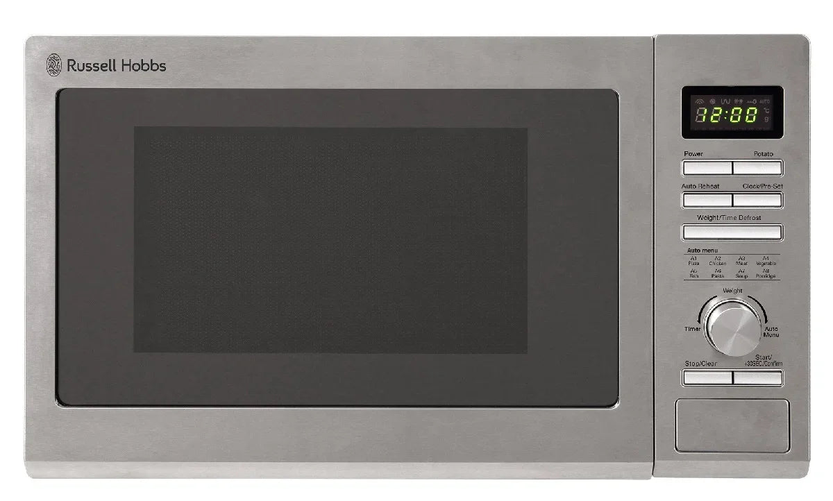 Russell Hobbs RHM2563 25L Digital 900w Solo Microwave Stainless Steel