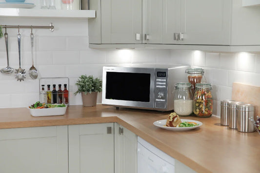 Russell Hobbs RHM2563 25L Digital 900w Solo Microwave Stainless Steel