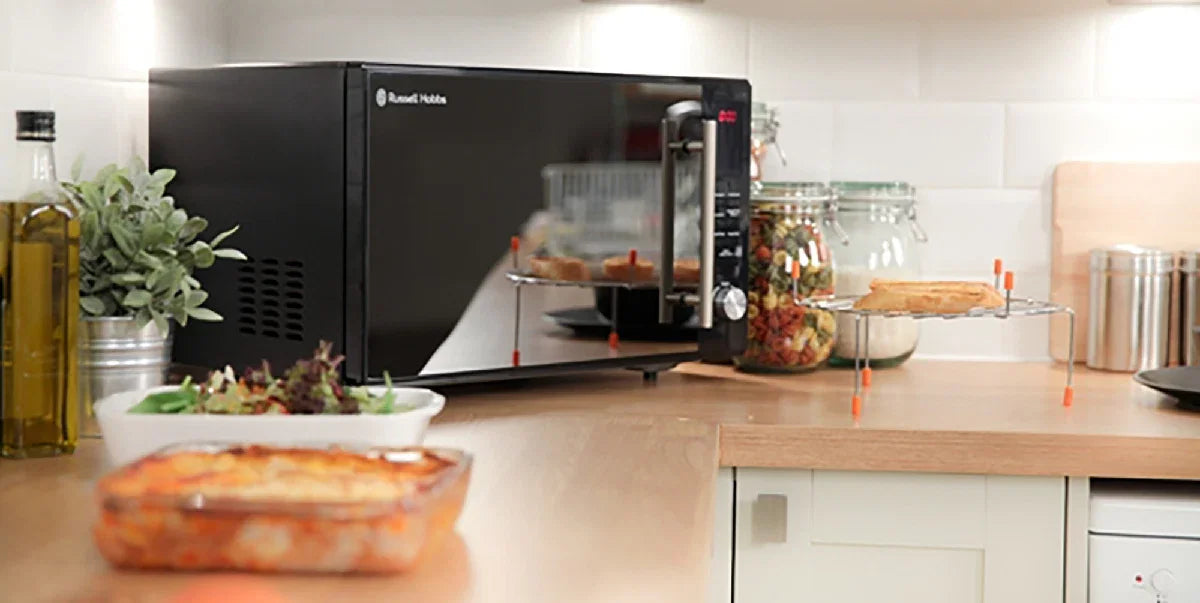 Russell Hobbs RHM3003B 30 Litre Black Digital Combination Microwave, 900W