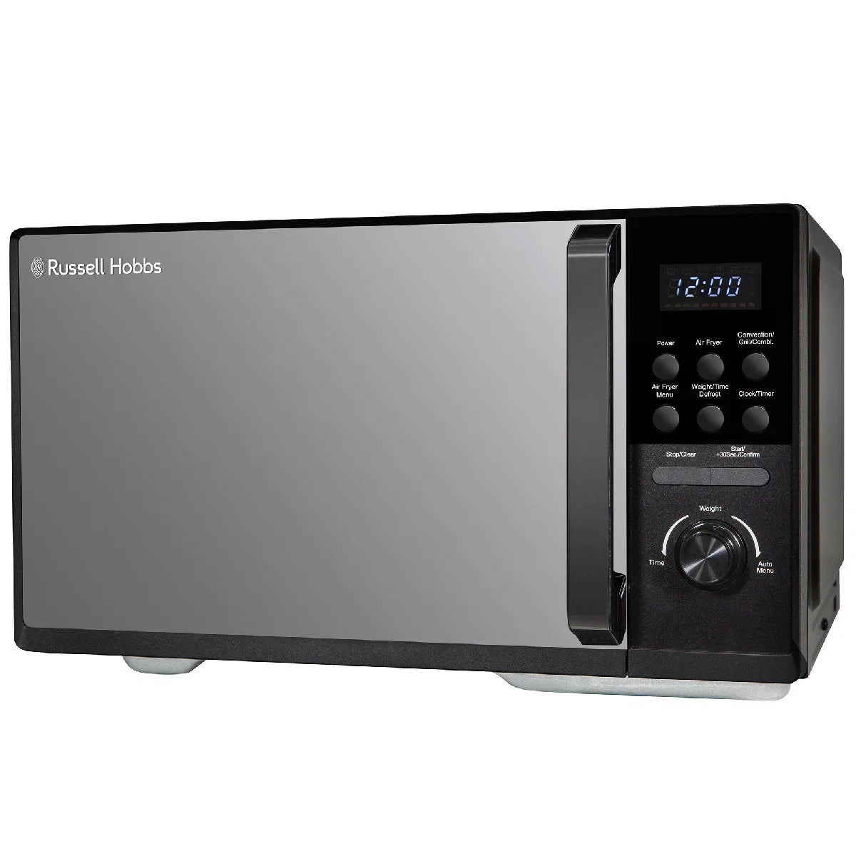 Russell Hobbs RHMAF2506B Black 25L 4-in-1 Digital Combination Microwave with Air Fryer Function