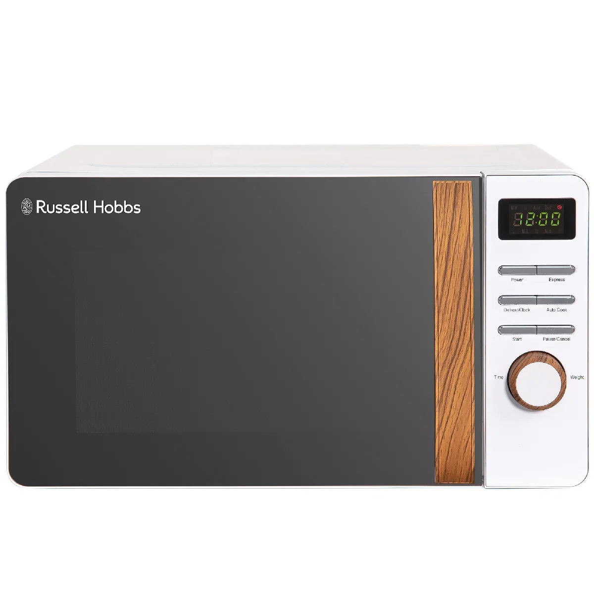 Russell Hobbs RHMD714-MN Scandi Compact Digital Microwave 17L, White