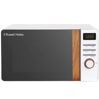 Russell Hobbs RHMD714-MN Scandi Compact Digital Microwave 17L, White