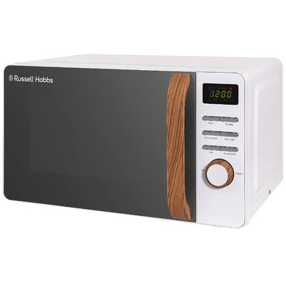 Russell Hobbs RHMD714-MN Scandi Compact Digital Microwave 17L, White