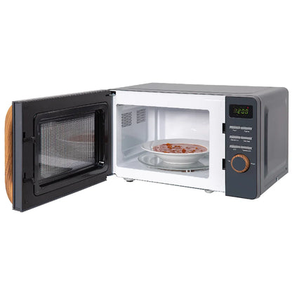 Russell Hobbs RHMD714G-MN Scandi Compact Digital Microwave 17L, Grey