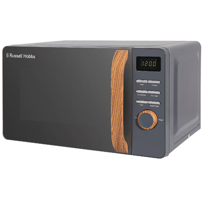 Russell Hobbs RHMD714G-MN Scandi Compact Digital Microwave 17L, Grey