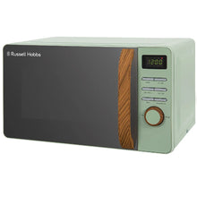 Russell Hobbs RHMD714MG-MN Scandi Compact Digital Microwave 17L, Matt Green