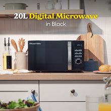 Russell Hobbs RHMD818B, 20L Digital Microwave in Black