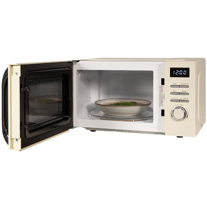 Russell Hobbs RHMD818C, 20L Digital Microwave in Cream