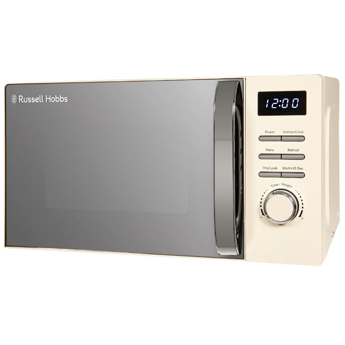 Russell Hobbs RHMD818C, 20L Digital Microwave in Cream