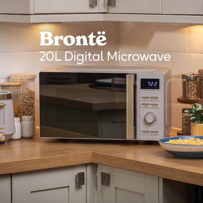 Russell Hobbs RHMD834ST Bronte 20 Litre Stone Digital Microwave