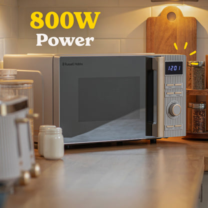 Russell Hobbs RHMD834ST Bronte 20 Litre Stone Digital Microwave