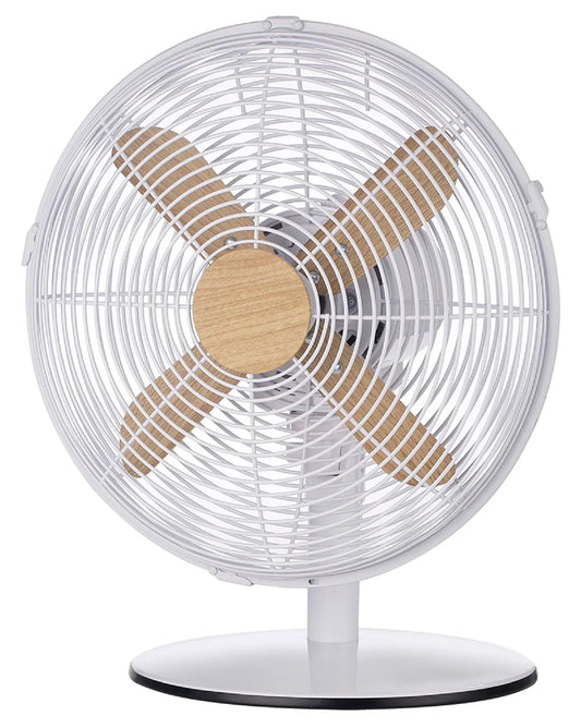 Russell Hobbs RHMDF1201WDW 12" White Scandi Style Desk Fan