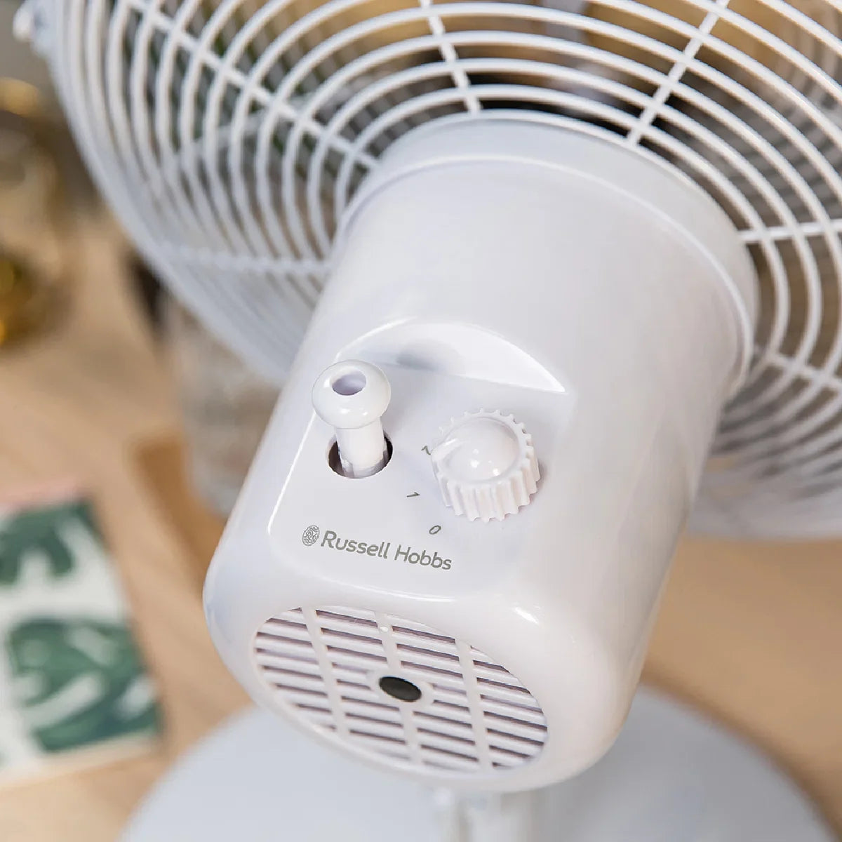 Russell Hobbs RHMDF1201WDW 12" White Scandi Style Desk Fan