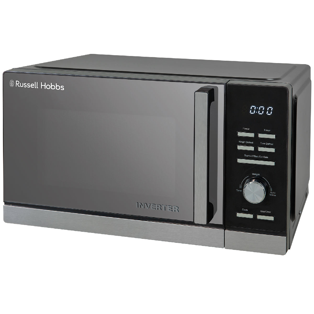 Russell Hobbs RHMI2503B 25L, Digital, Inverter Microwave in Black