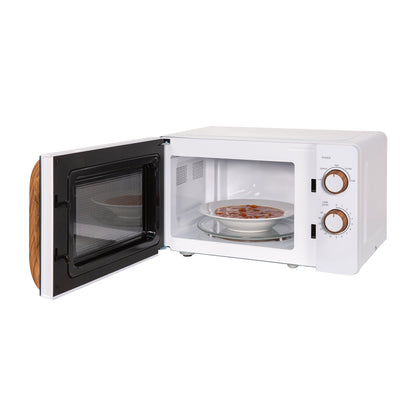 Russell Hobbs RHMM713-N/01 Scandi Compact Manual Microwave 17L White