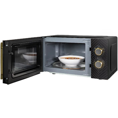Russell Hobbs RHMM723B 17L Manual Groove Microwave in Black
