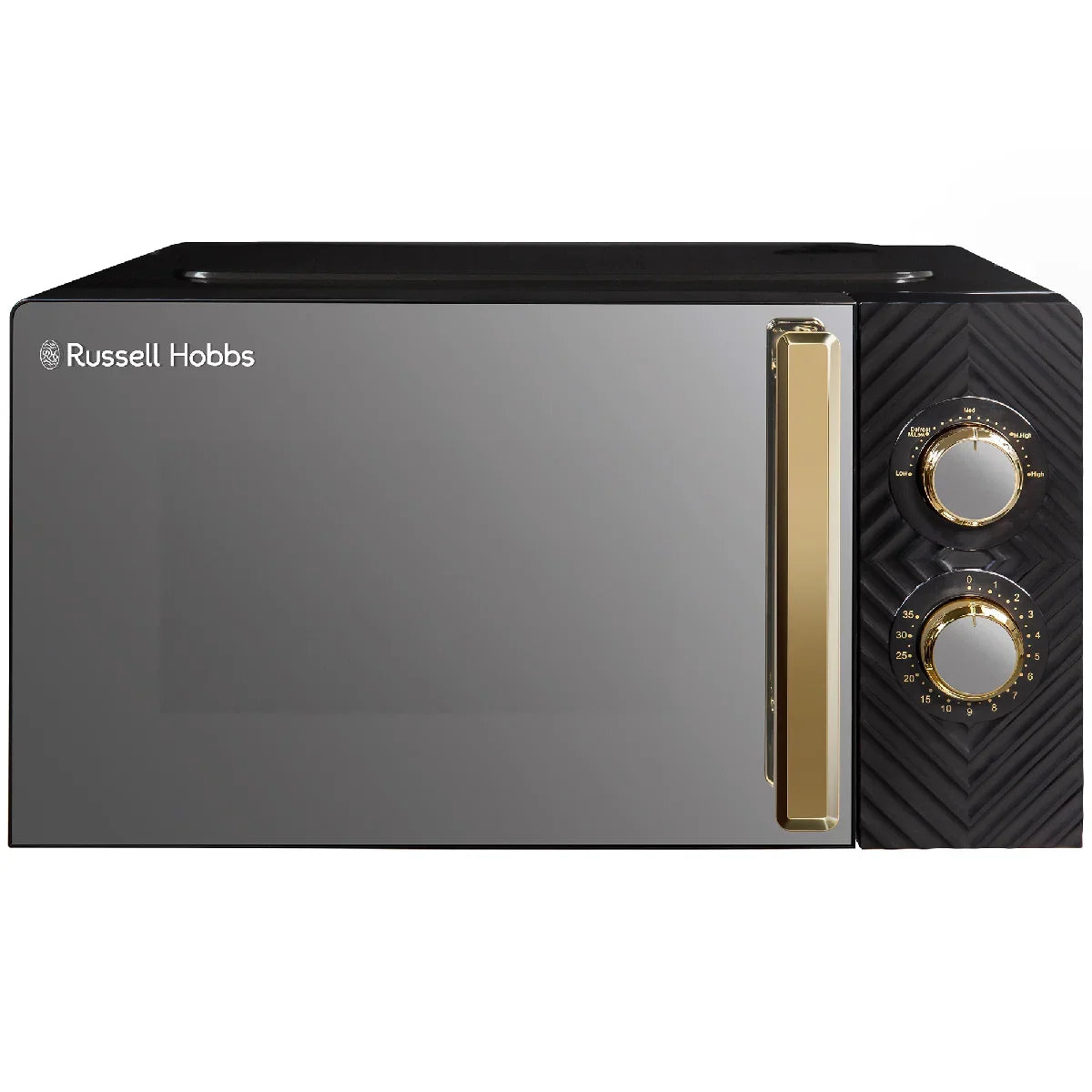 Russell Hobbs RHMM723B 17L Manual Groove Microwave in Black