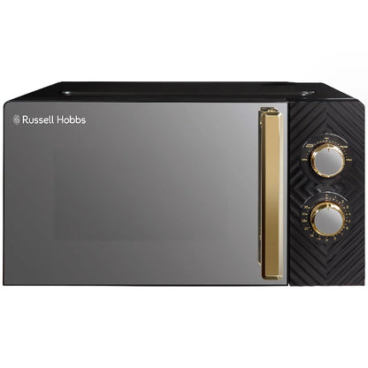 Russell Hobbs RHMM723B 17L Manual Groove Microwave in Black