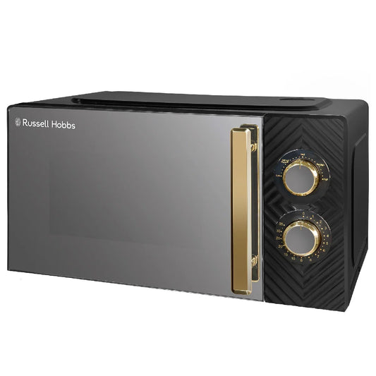 Russell Hobbs RHMM723B 17L Manual Groove Microwave in Black