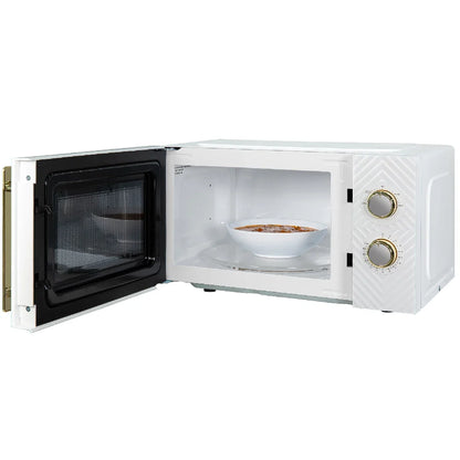 Russell Hobbs RHMM723 17L Manual Groove Microwave in White