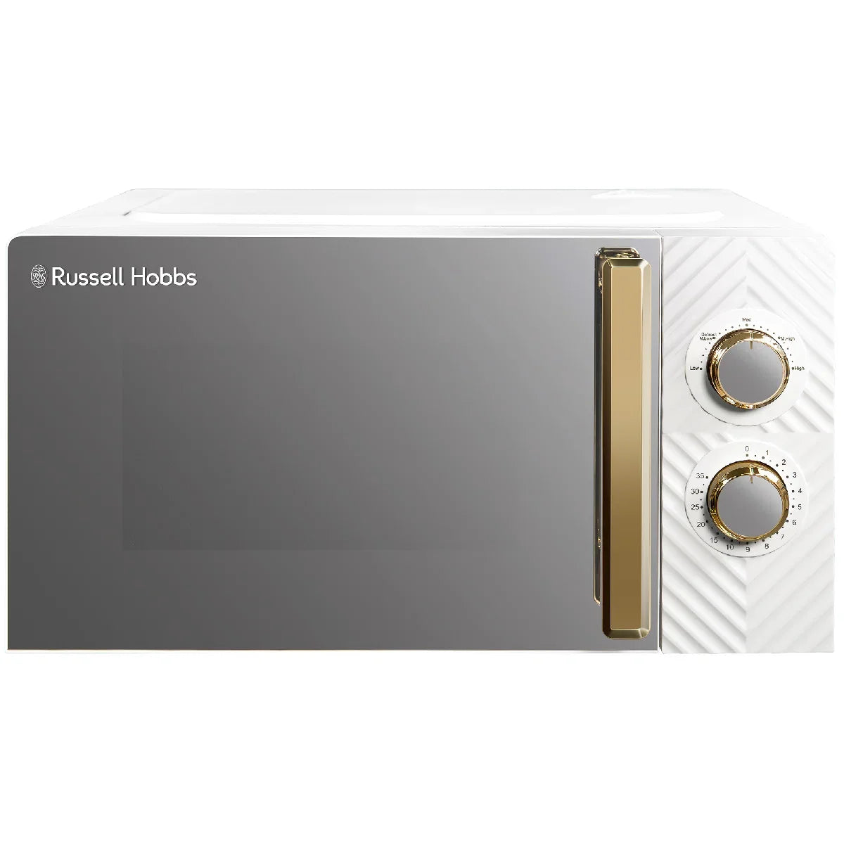 Russell Hobbs RHMM723 17L Manual Groove Microwave in White