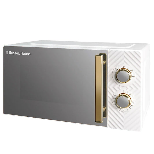 Russell Hobbs RHMM723 17L Manual Groove Microwave in White