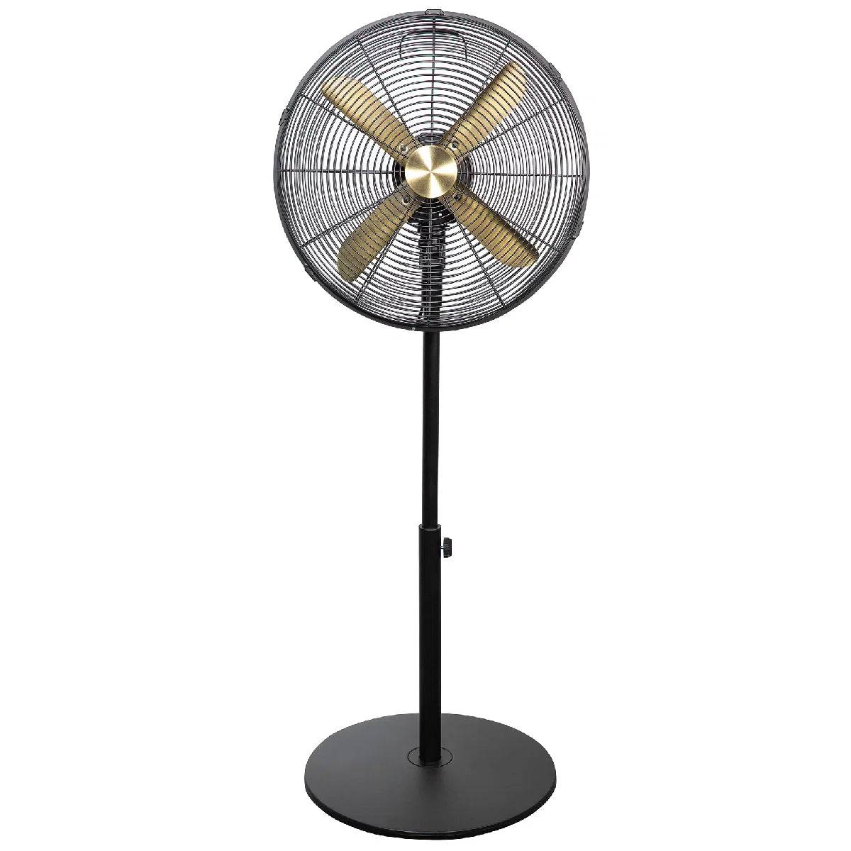 Russell Hobbs RHMPF1601BG 16” Metal Pedestal Fan in Brushed Gold & Black