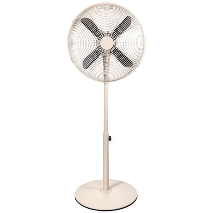 Russell Hobbs RHMPF1601GR 16” Metal Pedestal Fan in Greige